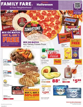 Family Fare catalogue in Tallahassee FL | Our best bargains | 2025-10-26T00:00:00.000Z - 2025-11-01T00:00:00.000Z