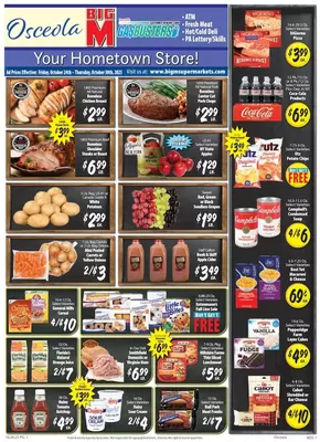 BigM Supermarkets catalogue in Tallahassee FL | Current special promotions | 2025-10-26T00:00:00.000Z - 2025-11-09T00:00:00.000Z
