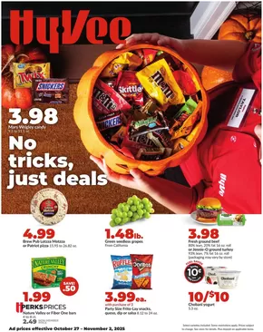 Hy-Vee catalogue in Santa Fe NM | Our best bargains | 2025-10-27T00:00:00.000Z - 2025-11-02T00:00:00.000Z