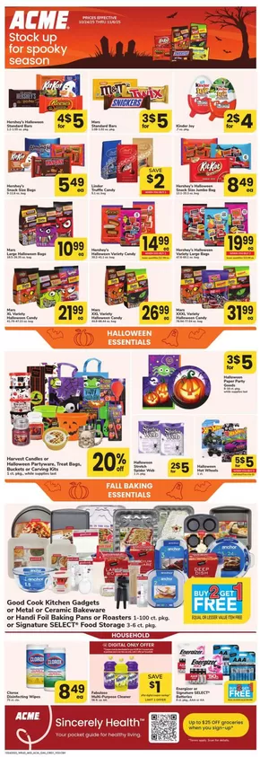 ACME catalogue in Santa Fe NM | Acme Markets - GMI | 2025-10-24T00:00:00.000Z - 2025-11-06T00:00:00.000Z