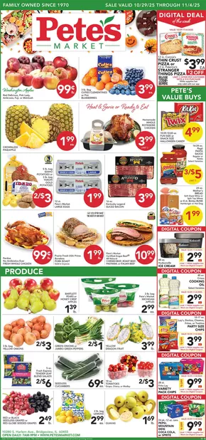 Pete's Fresh Market catalogue | Our best offers for you | 2025-10-29T00:00:00.000Z - 2025-11-04T00:00:00.000Z