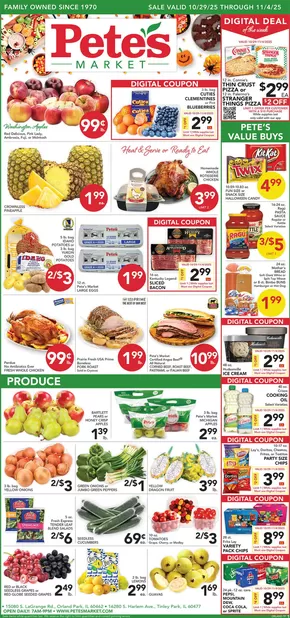 Pete's Fresh Market catalogue | Save now with our deals | 2025-10-29T00:00:00.000Z - 2025-11-04T00:00:00.000Z