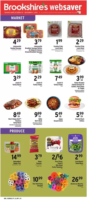 Brookshire's catalogue | Attractive special offers for everyone | 2025-10-29T00:00:00.000Z - 2025-11-04T00:00:00.000Z
