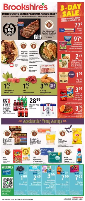 Brookshire's catalogue | Discounts and promotions | 2025-10-29T00:00:00.000Z - 2025-11-04T00:00:00.000Z