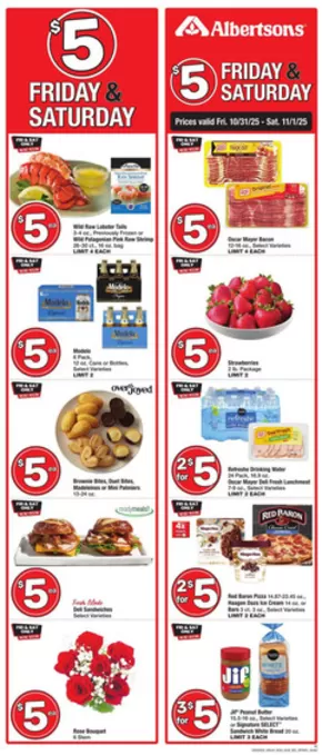 Current bargains and offers