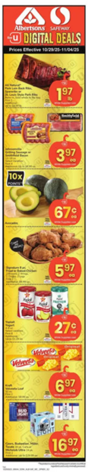 Albertsons catalogue | New offers to discover | 2025-10-29T00:00:00.000Z - 2025-11-04T00:00:00.000Z