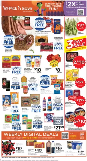 Pick'n Save catalogue in Shawano WI | Special offers for you | 2025-10-29T00:00:00.000Z - 2025-11-04T00:00:00.000Z
