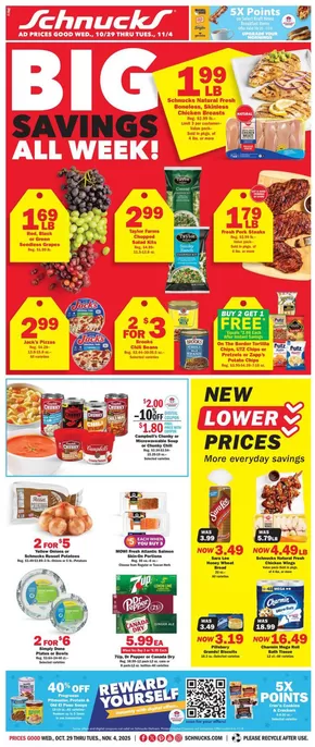 Schnucks catalogue in Chandler AZ | Top offers for smart savers | 2025-10-29T00:00:00.000Z - 2025-11-04T00:00:00.000Z