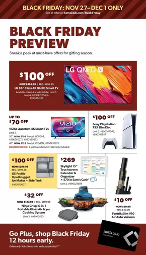 Sam's Club catalogue | Sam's Club Weekly ad | 2025-10-28T00:00:00.000Z - 2025-11-11T00:00:00.000Z