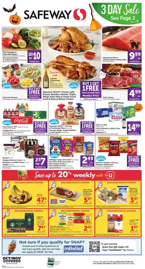 Safeway catalogue | Great offer for all customers | 2025-10-29T00:00:00.000Z - 2025-11-04T00:00:00.000Z