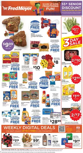 Fred Meyer catalogue in Dallas TX | Top deals for all customers | 2025-10-29T00:00:00.000Z - 2025-11-04T00:00:00.000Z
