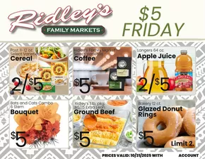 Ridley's Family Markets catalogue in High Point NC | Ridley's Family Markets weekly ad | 2025-10-28T00:00:00.000Z - 2025-11-03T00:00:00.000Z