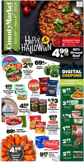 County Market catalogue in Farmington IL | County Market Weekly ad | 2025-10-29T00:00:00.000Z - 2025-11-05T00:00:00.000Z