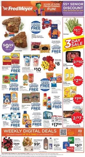 Fred Meyer catalogue in Austin TX | Current deals and offers | 2025-10-29T00:00:00.000Z - 2025-11-04T00:00:00.000Z