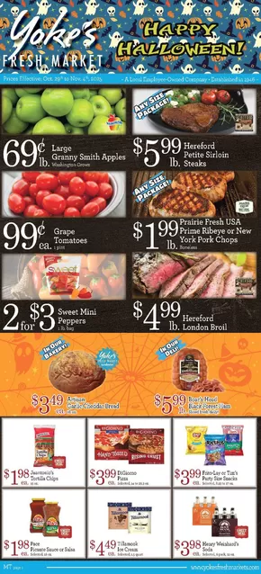 Yoke's Fresh Market  catalogue in Sandy Hook KY | Offers for bargain hunters | 2025-10-29T00:00:00.000Z - 2025-11-04T00:00:00.000Z