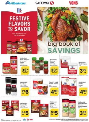 Safeway catalogue in Sandy Hook KY | Safeway - Southwest - BBS | 2025-10-29T00:00:00.000Z - 2025-12-02T00:00:00.000Z