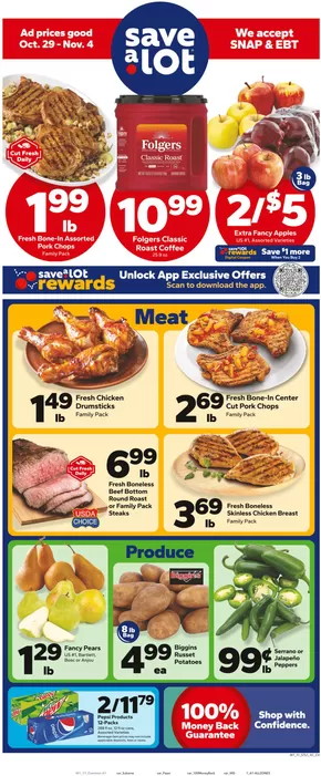 Save a Lot catalogue in Denver CO | Offers for bargain hunters | 2025-10-29T00:00:00.000Z - 2025-11-04T00:00:00.000Z