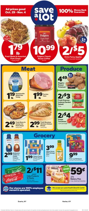 Save a Lot catalogue in Vincennes IN | Current special promotions | 2025-10-29T00:00:00.000Z - 2025-11-04T00:00:00.000Z