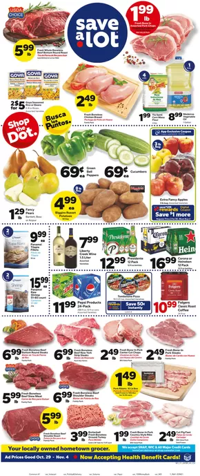 Save a Lot catalogue in Castleton IN | Our best offers for you | 2025-10-29T00:00:00.000Z - 2025-11-04T00:00:00.000Z