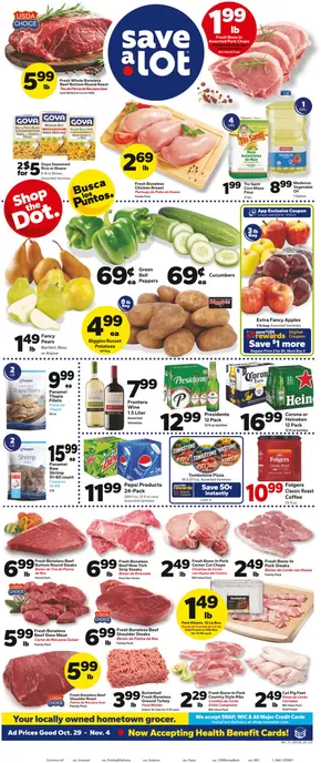 Save a Lot catalogue in Taylor MI | Our best offers for you | 2025-10-29T00:00:00.000Z - 2025-11-04T00:00:00.000Z