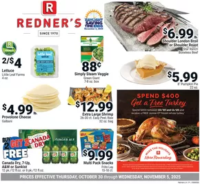 Redner's Warehouse catalogue in Philadelphia PA | On Sale October_30_S13 | 2025-10-30T00:00:00.000Z - 2025-11-05T00:00:00.000Z