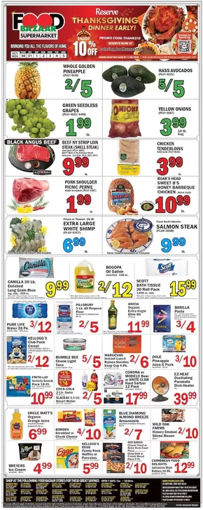 Food Bazaar catalogue in Forest Park GA | Food Bazaar weekly ad | 2025-10-30T00:00:00.000Z - 2025-11-05T00:00:00.000Z