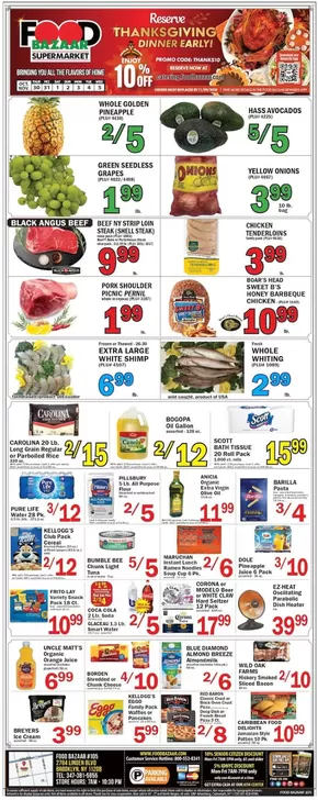 Food Bazaar catalogue in New York | Great offer for all customers | 2025-10-30T00:00:00.000Z - 2025-11-05T00:00:00.000Z