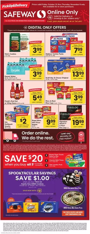 Safeway catalogue in Sebring OH | Safeway - Eastern - SP | 2025-10-31T00:00:00.000Z - 2025-11-06T00:00:00.000Z
