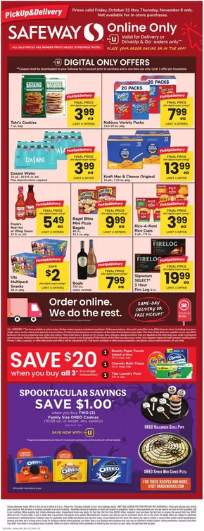 Safeway catalogue in Lomita CA | Top deals for all customers | 2025-10-31T00:00:00.000Z - 2025-11-06T00:00:00.000Z