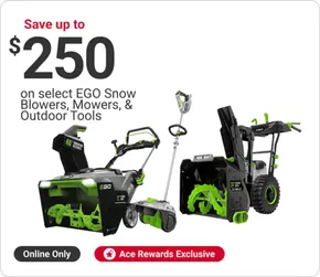 Ace Hardware catalogue in Loveland OH | Top deals for all customers | 2025-11-01T00:00:00.000Z - 2025-11-15T00:00:00.000Z