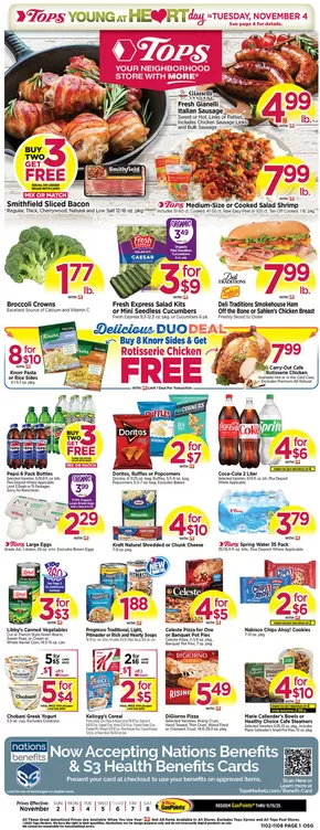 Tops catalogue in Owego NY | Weekly Specials | 2025-11-02T00:00:00.000Z - 2025-11-08T00:00:00.000Z