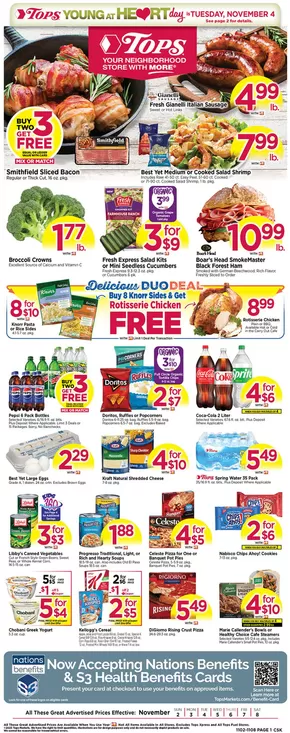 Tops catalogue in Bloomington IL | Current special promotions | 2025-11-02T00:00:00.000Z - 2025-11-08T00:00:00.000Z