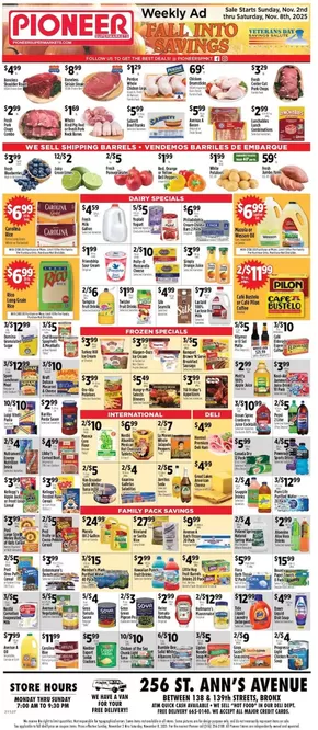 Pioneer Supermarkets catalogue in Westminster CA | Our best offers for you | 2025-11-02T00:00:00.000Z - 2025-11-08T00:00:00.000Z