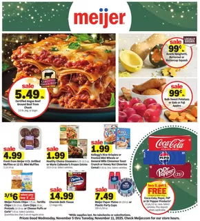 Meijer catalogue in Roeland Park KS | Top deals for all customers | 2025-11-05T00:00:00.000Z - 2025-11-11T00:00:00.000Z