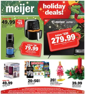 Meijer catalogue in Roeland Park KS | Discover attractive offers | 2025-11-05T00:00:00.000Z - 2025-11-11T00:00:00.000Z