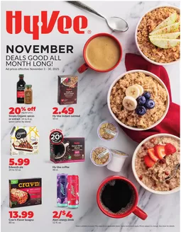 Hy-Vee catalogue in Marshall MN | Monthly | 2025-11-03T00:00:00.000Z - 2025-11-30T00:00:00.000Z