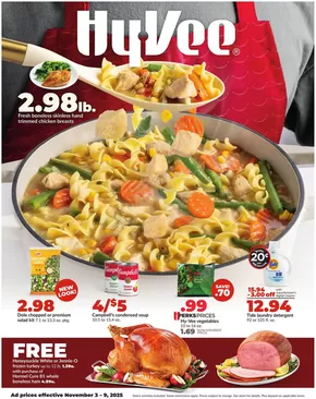 Hy-Vee catalogue in Johnston IA | DigDotCom | 2025-11-03T00:00:00.000Z - 2025-11-09T00:00:00.000Z