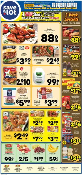 Save a Lot catalogue in Merchantville NJ | Our best offers for you | 2025-10-31T00:00:00.000Z - 2025-11-13T00:00:00.000Z