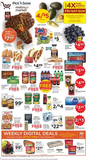 Pick'n Save catalogue in Pewaukee WI | Weekly Ad | 2025-11-05T00:00:00.000Z - 2025-11-11T00:00:00.000Z