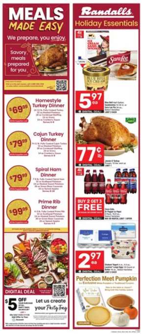 Randalls catalogue in Houston TX | Top deals and discounts | 2025-11-05T00:00:00.000Z - 2025-11-11T00:00:00.000Z