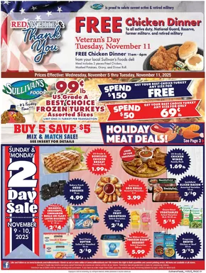 Sullivan's Foods catalogue | Special offers for you | 2025-11-05T00:00:00.000Z - 2025-11-11T00:00:00.000Z