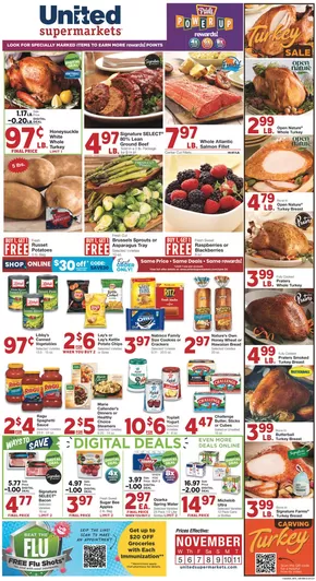 United Supermarkets catalogue in Lubbock TX | Top offers for all bargain hunters | 2025-11-04T00:00:00.000Z - 2025-11-11T00:00:00.000Z