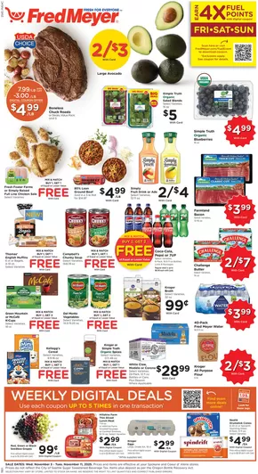 Fred Meyer catalogue in National City CA | Great offer for bargain hunters | 2025-11-05T00:00:00.000Z - 2025-11-11T00:00:00.000Z