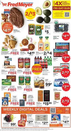 Fred Meyer catalogue in National City CA | Exclusive deals for our customers | 2025-11-05T00:00:00.000Z - 2025-11-11T00:00:00.000Z