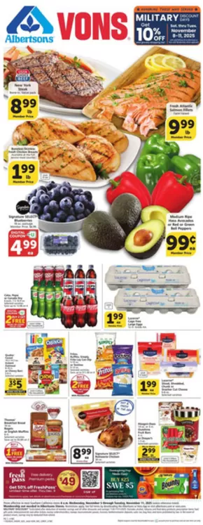 Vons catalogue in South Pasadena CA | Weekly Ad - SoCal | 2025-11-05T00:00:00.000Z - 2025-11-11T00:00:00.000Z