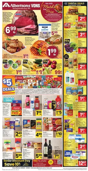 Vons catalogue in Lompoc CA | Weekly Ad - Southwest | 2025-11-05T00:00:00.000Z - 2025-11-11T00:00:00.000Z