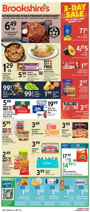 Brookshire's catalogue | Weekly Circular | 2025-11-05T00:00:00.000Z - 2025-11-11T00:00:00.000Z