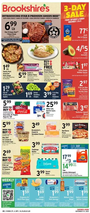 Brookshire's catalogue | Our best bargains | 2025-11-05T00:00:00.000Z - 2025-11-11T00:00:00.000Z
