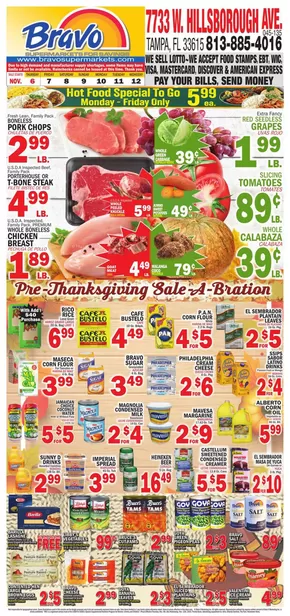 Bravo Supermarkets catalogue in Reading PA | Exclusive deals and bargains | 2025-11-06T00:00:00.000Z - 2025-11-12T00:00:00.000Z