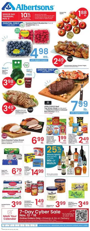 Albertsons catalogue | Special offers for you | 2025-11-05T00:00:00.000Z - 2025-11-11T00:00:00.000Z